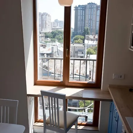 Stylish Premium With Panoramic View Apartment Odesa